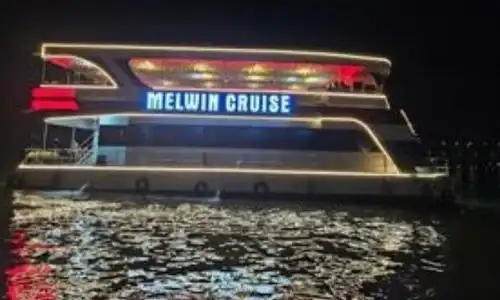 Melwin dinner cruise party goa